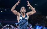 رحمان عمو زاد طلا گرفت